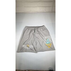 RGSTR Shorts Mens 3XL Gray Limited Edition Bear Graphic Fleece Sweat Drawstring